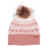 Barbour Ladies Alpine Fair Isle Pom Beanie