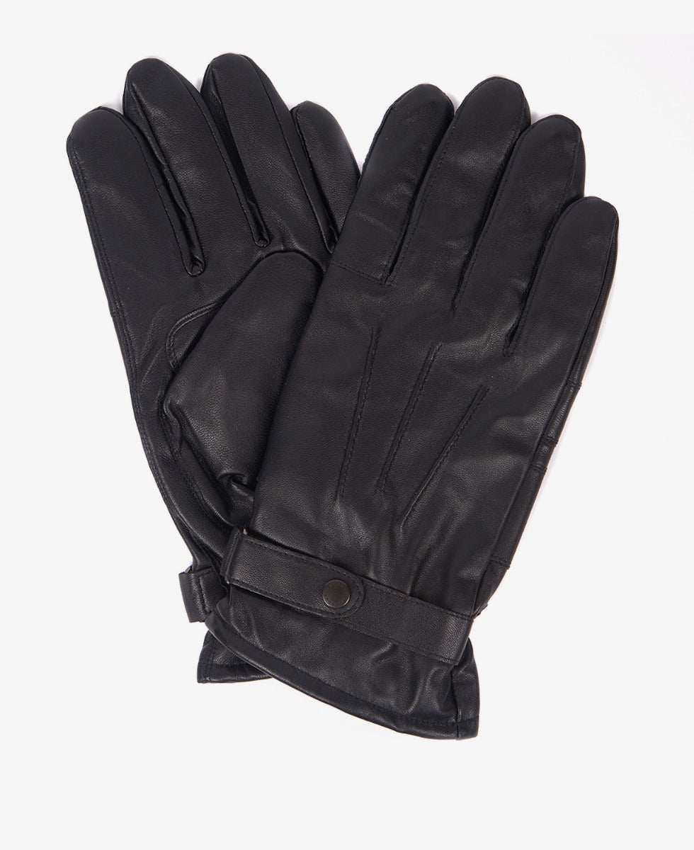 Barbour Mens Burnished Leather Thinsulate Gloves