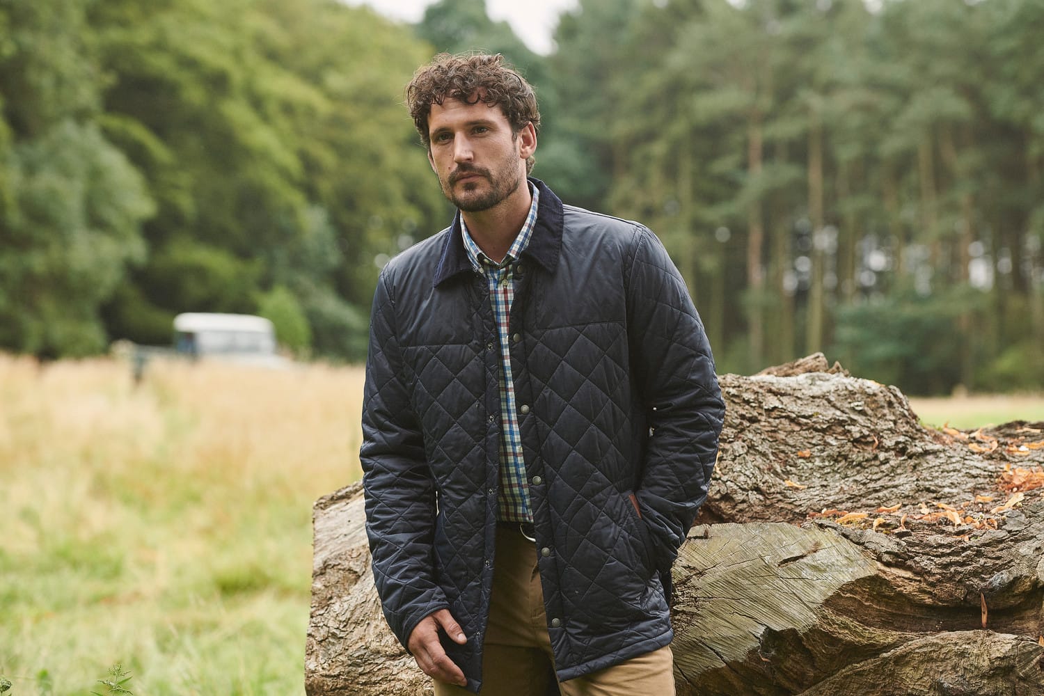 Barbour Mens Thornhill Quilt Jacket Eland Lodge
