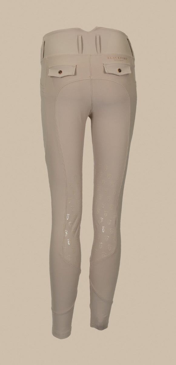 Blackfort Ladies Knee Grip Competition Riding Breggings-Jodhpurs & Breeches-Eland Lodge