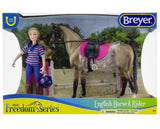 Breyer Classic English Horse And Rider Set