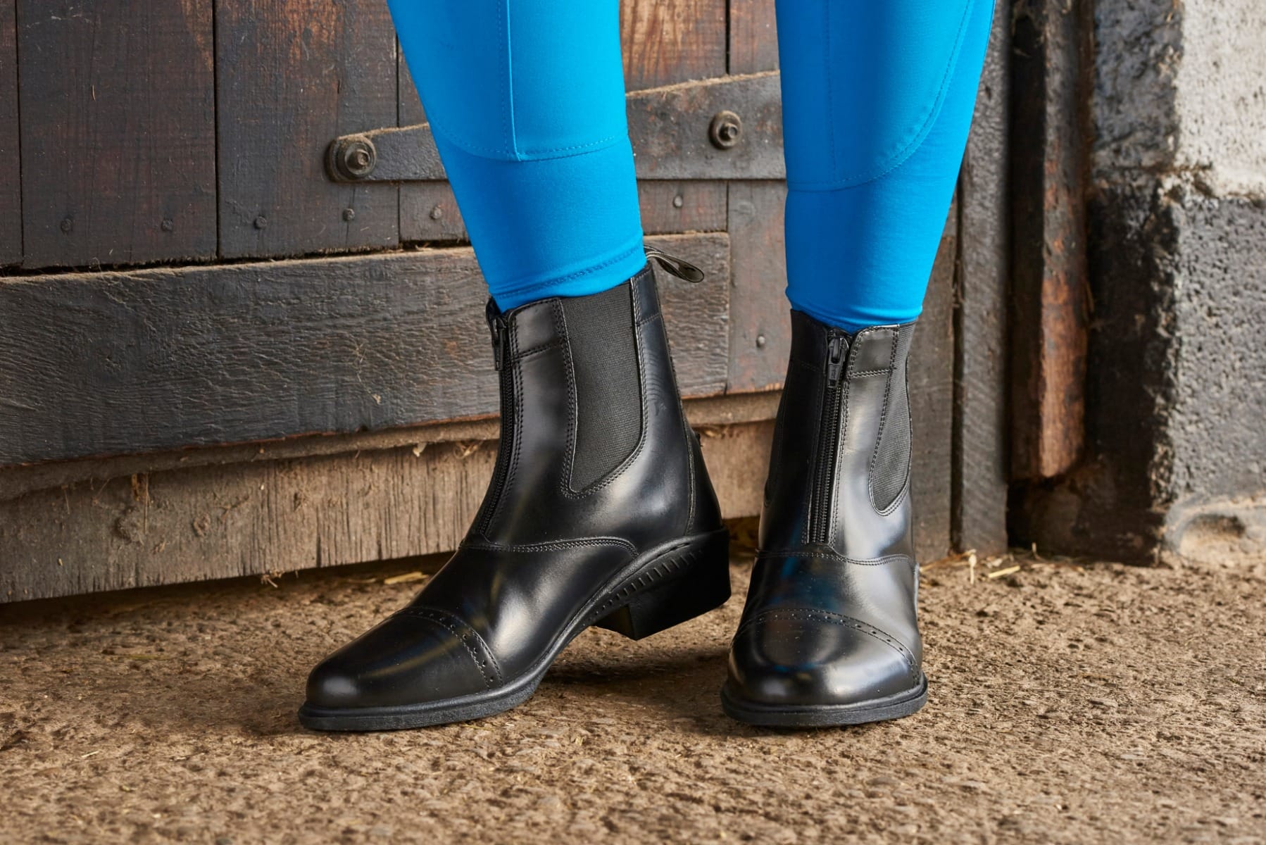 Brogini Adults Tivoli Zipped Boots-Jodhpur Boots-Eland Lodge