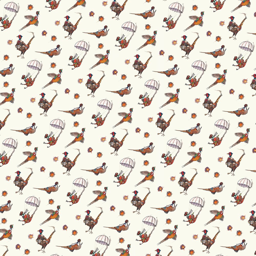 Bryn Parry Bombing Pheasants Gift Wrap Pack