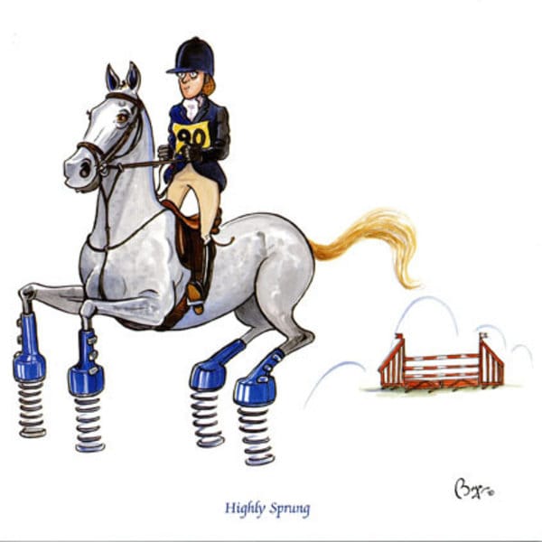 Bryn Parry "Highly Sprung" Greetings Card