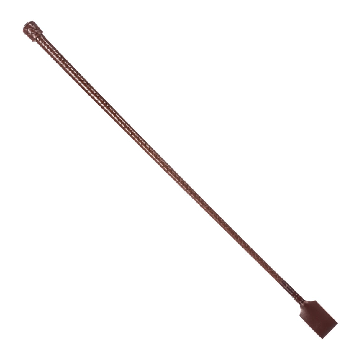 Country Direct Plaited Leather Riding Whip