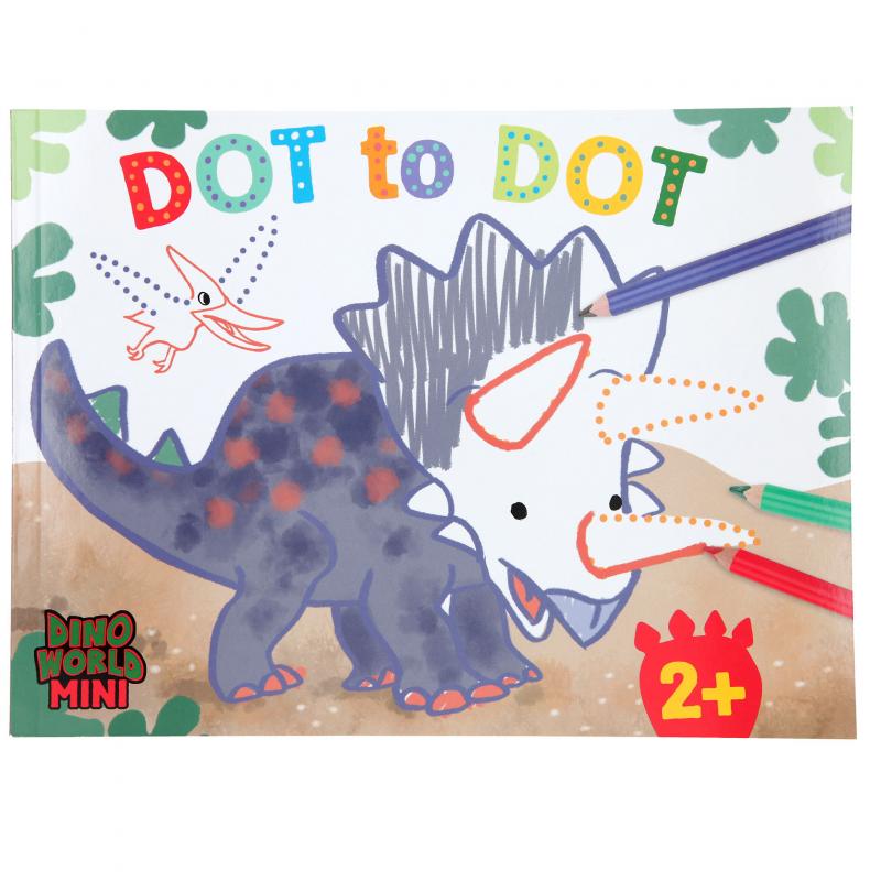 Dino World Dot to Dot Colouring Book-Entertainment-Eland Lodge