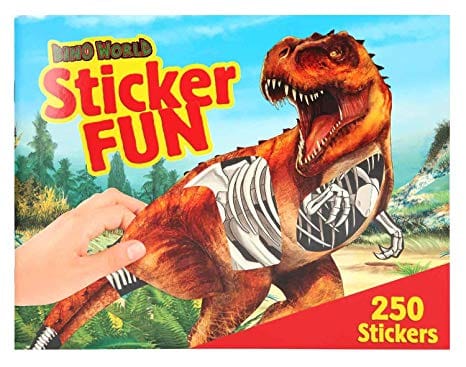 Dino World Sticker Fun - 250 Stickers-Entertainment-Eland Lodge