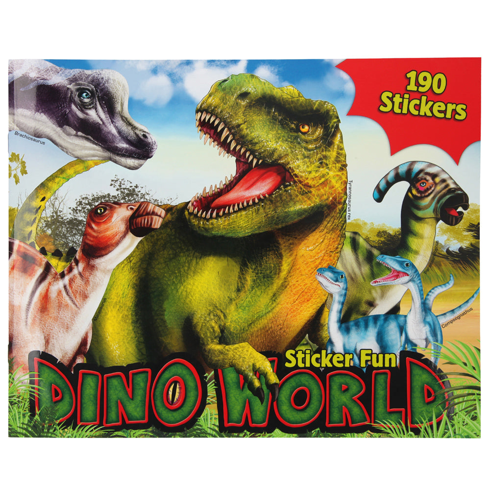 Dino World Sticker Fun - 190 Stickers