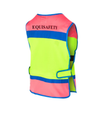 Equisafety Childs Multicoloured Hi Viz Waistcoat