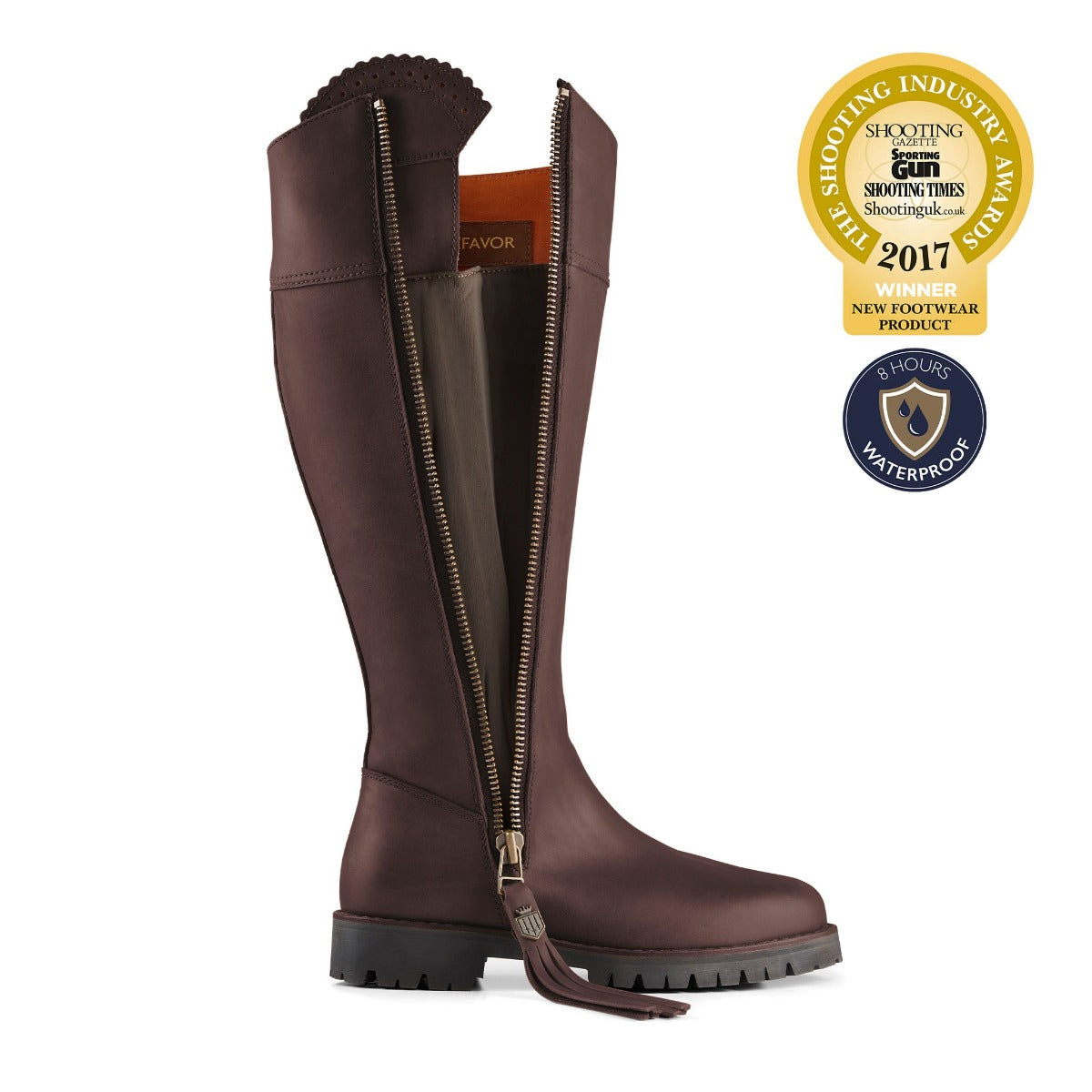 Fairfax & Favor Ladies Explorer Narrow Fit Leather Boots