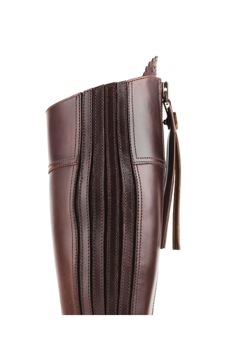 Fairfax & Favor Ladies Regina Flat Leather Boots