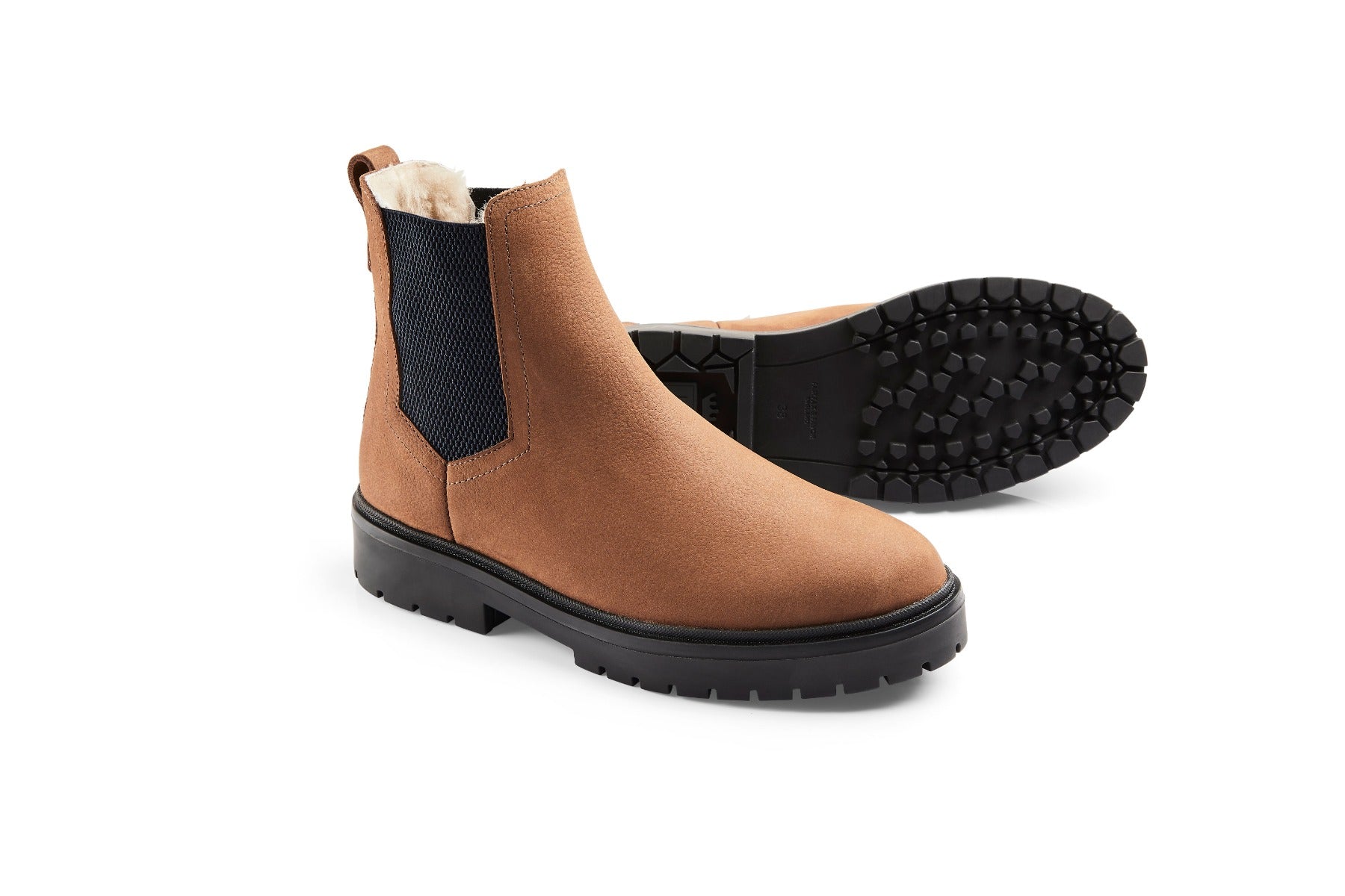 Fairfax & Favor Ladies Sheepskin Boudica Ankle Boots