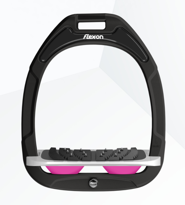 Flex-On Green Composite Stirrups with Inclined Ultra-Grip Tread-Stirrups & Stirrup Leathers-Eland Lodge