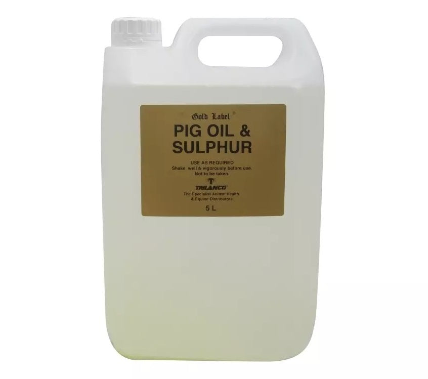 Gold Label Pig Oil & Sulphur