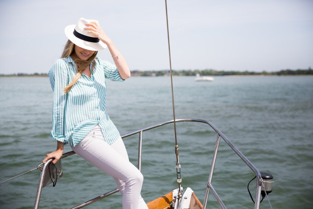 Hicks & Brown Ladies Holkham Luxe Panama-Hats, Scarves, Gloves & Headbands-Eland Lodge