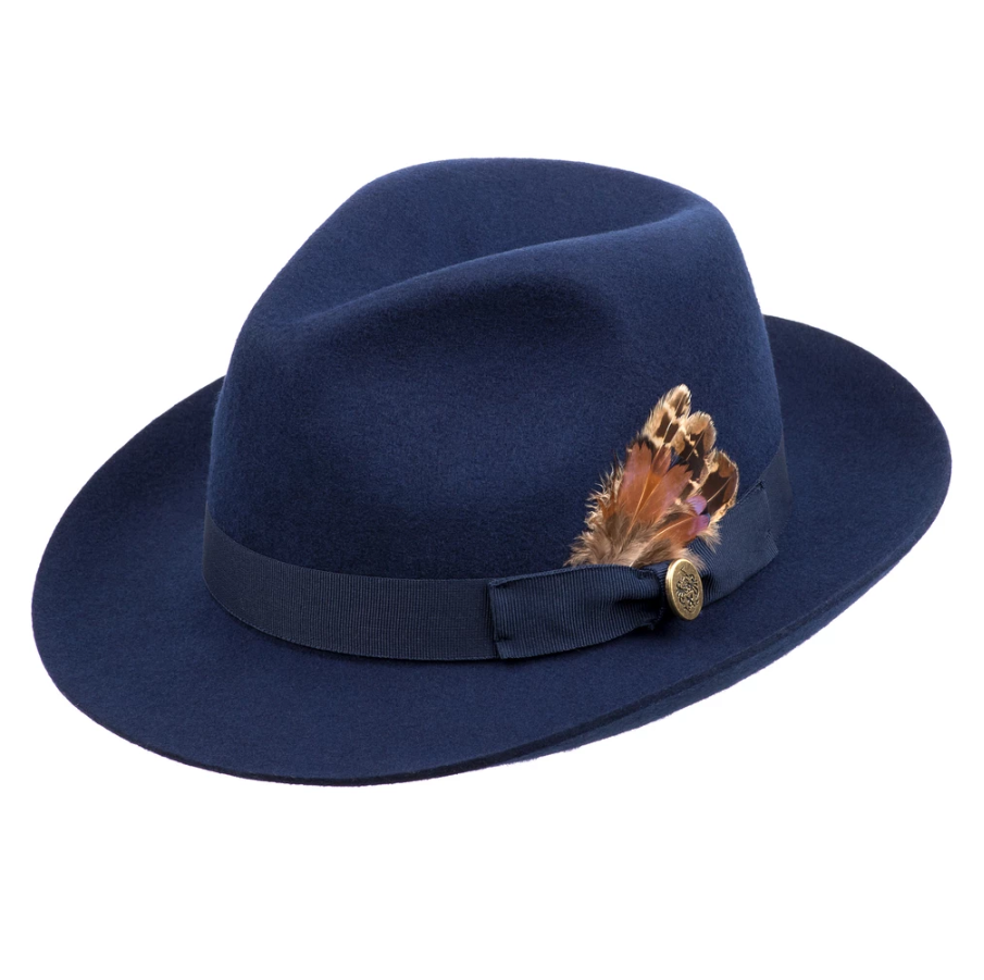 Hicks & Brown Mens Thurlow Trilby-Hats, Scarves, Gloves & Headbands-Eland Lodge