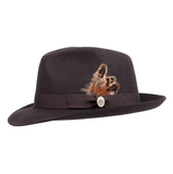 Hicks & Brown Mens Thurlow Trilby-Hats, Scarves, Gloves & Headbands-Eland Lodge
