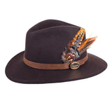 Hicks & Brown Suffolk Gamebird Feather Fedora