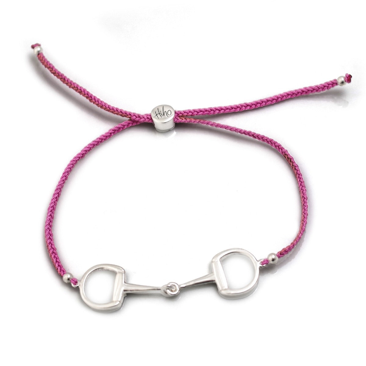 Hiho Silver Snaffle Friendship Bracelet