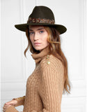 Holland Cooper Ladies Trilby Double Feather Hat
