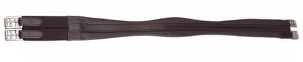 Jeffries Wembley Vagabond Leather Girth Elasticated one end-Girths-Eland Lodge