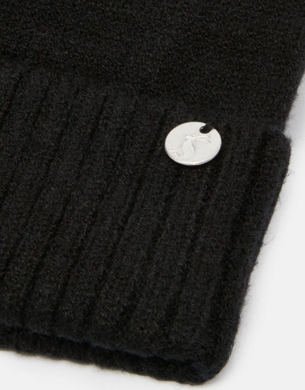 Joules Ladies Stafford Knitted Hat with Embellishment
