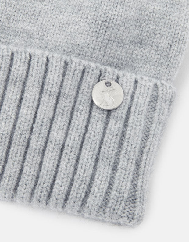 Joules Ladies Stafford Knitted Hat with Embellishment