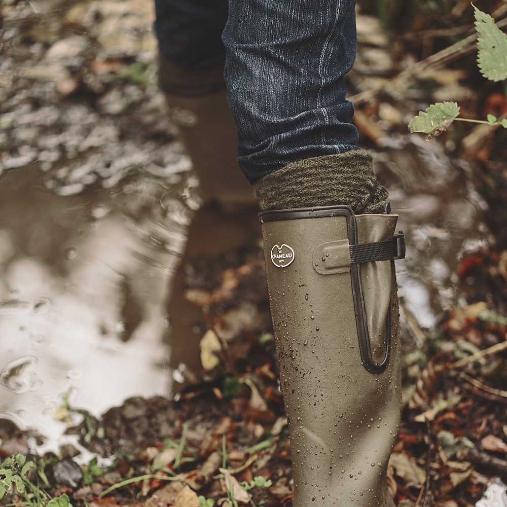 Le Chameau Lambswool Shooting Sock-Socks-Eland Lodge