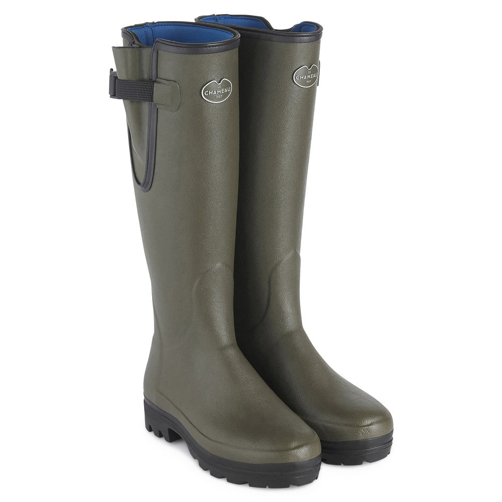 Le Chameau Ladies Vierzonord Neoprene Lined Wellingtons