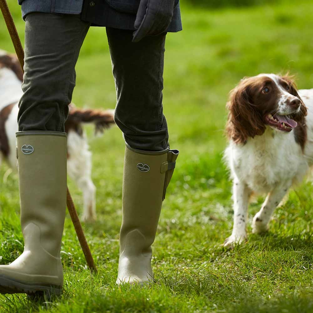 Le Chameau Ladies Vierzonord Neoprene Lined Wellingtons