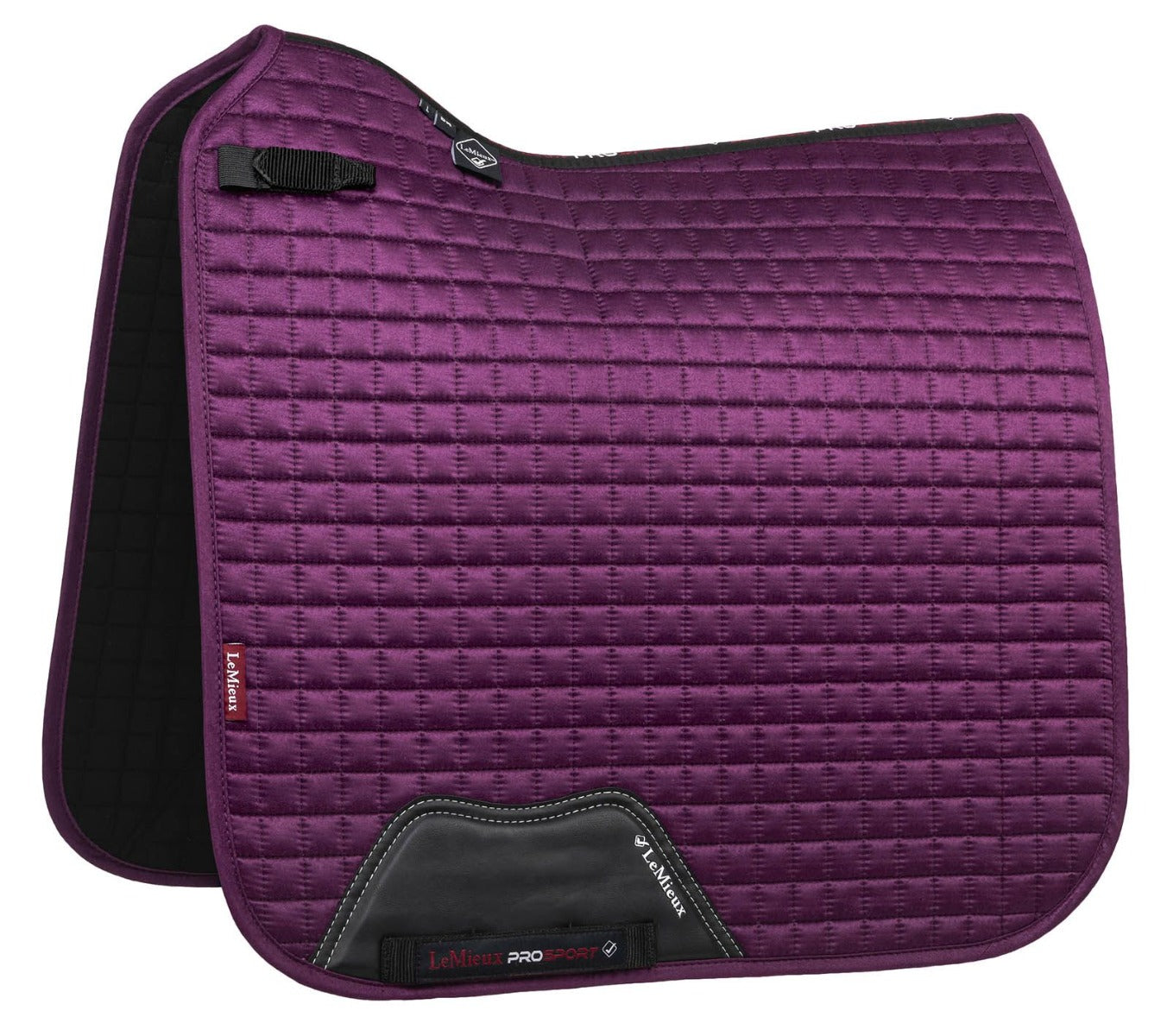 LeMieux ProSport Dressage Suede Square Saddle Pad-Numnahs & Saddle Pads-Eland Lodge