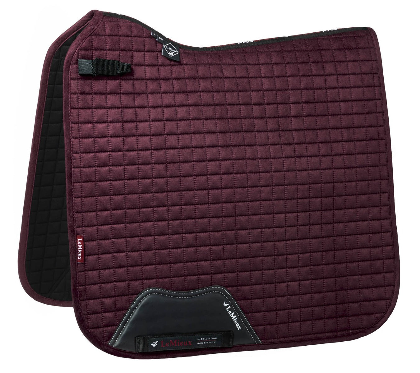 LeMieux ProSport Dressage Suede Square Saddle Pad-Numnahs & Saddle Pads-Eland Lodge