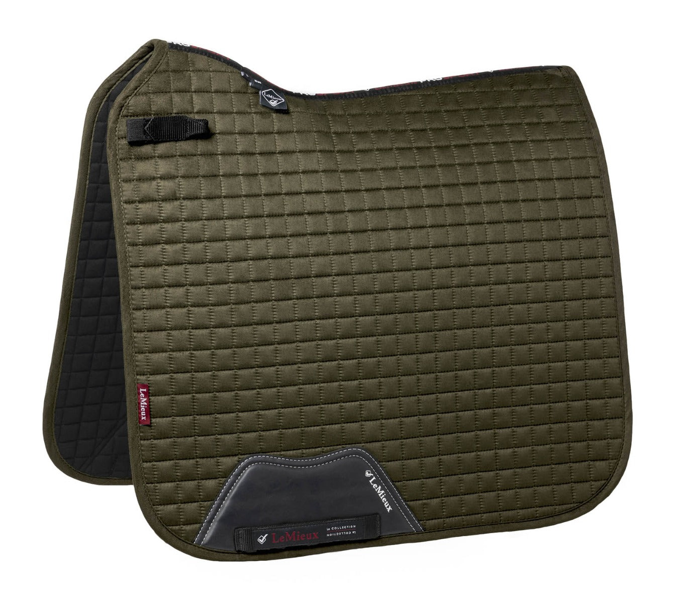 LeMieux ProSport Dressage Suede Square Saddle Pad-Numnahs & Saddle Pads-Eland Lodge