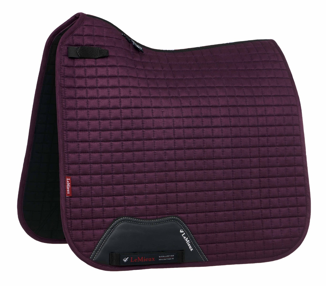 LeMieux ProSport Dressage Suede Square Saddle Pad-Numnahs & Saddle Pads-Eland Lodge