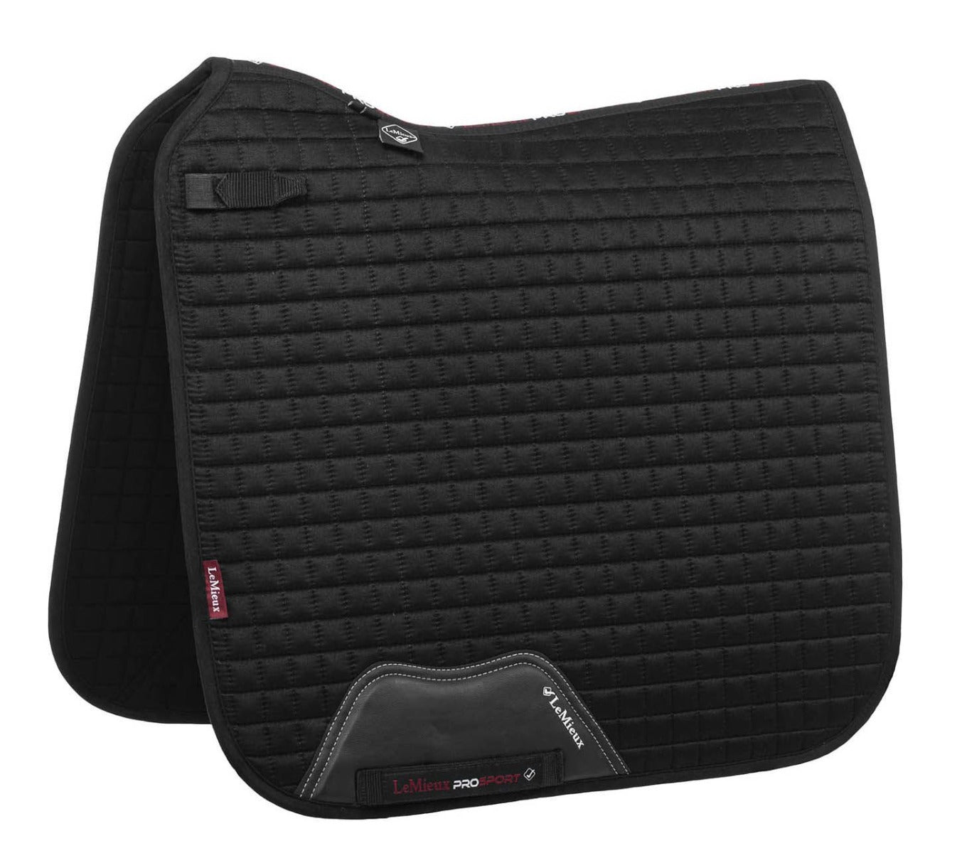 LeMieux ProSport Dressage Suede Square Saddle Pad-Numnahs & Saddle Pads-Eland Lodge