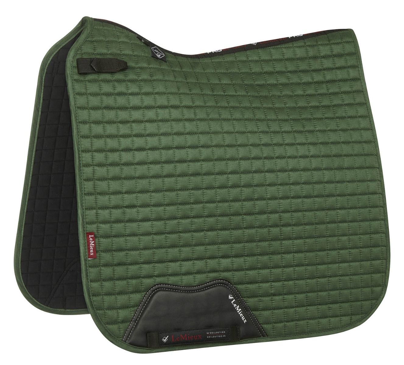 LeMieux ProSport Dressage Suede Square Saddle Pad-Numnahs & Saddle Pads-Eland Lodge
