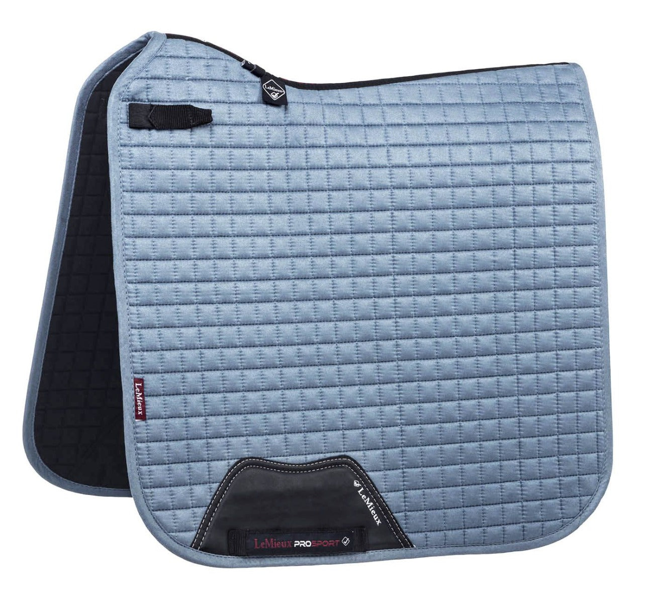 LeMieux ProSport Dressage Suede Square Saddle Pad-Numnahs & Saddle Pads-Eland Lodge