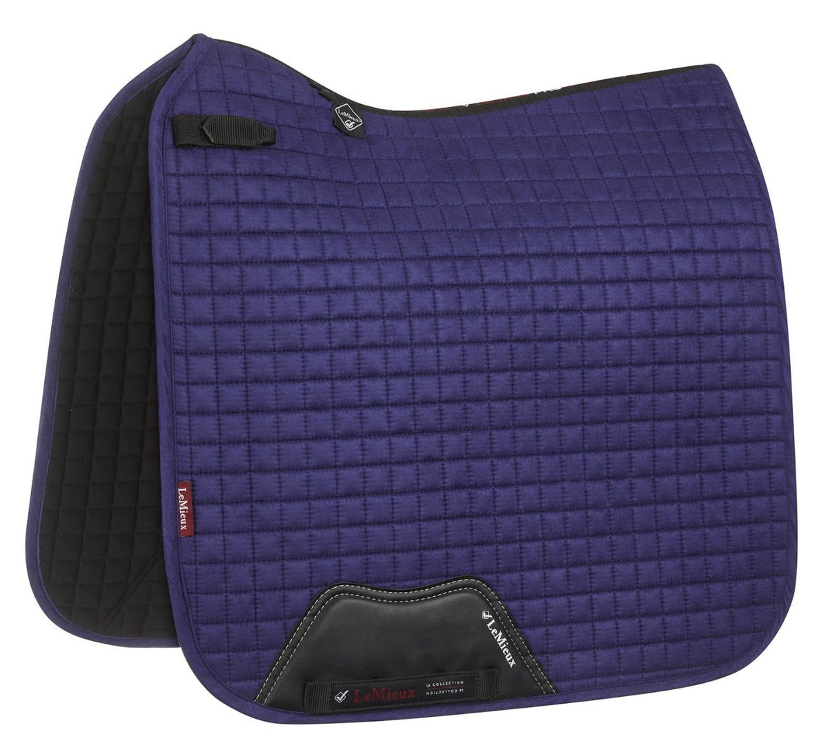 LeMieux ProSport Dressage Suede Square Saddle Pad-Numnahs & Saddle Pads-Eland Lodge