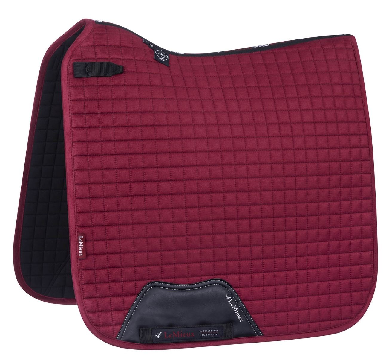 LeMieux ProSport Dressage Suede Square Saddle Pad-Numnahs & Saddle Pads-Eland Lodge