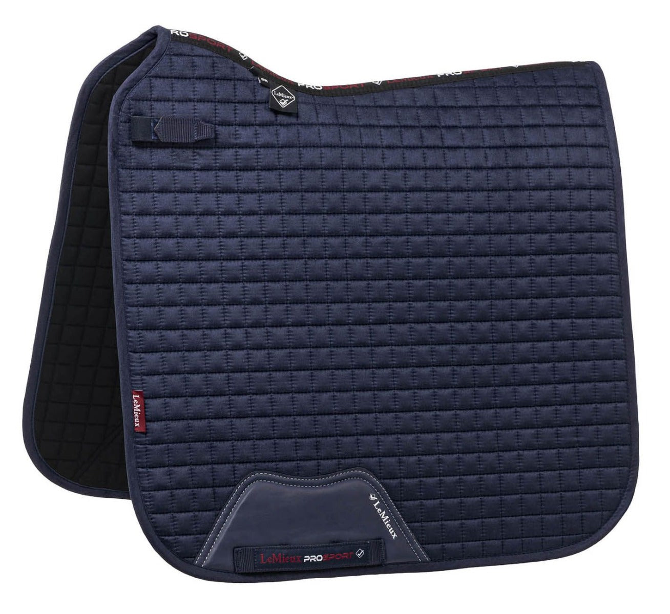 LeMieux ProSport Dressage Suede Square Saddle Pad-Numnahs & Saddle Pads-Eland Lodge
