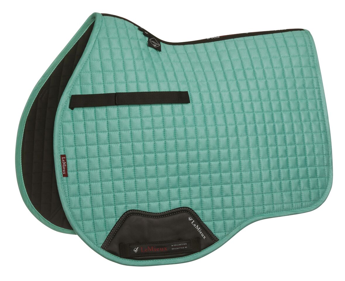 LeMieux ProSport GP Suede Square Saddle Pad-Numnahs & Saddle Pads-Eland Lodge