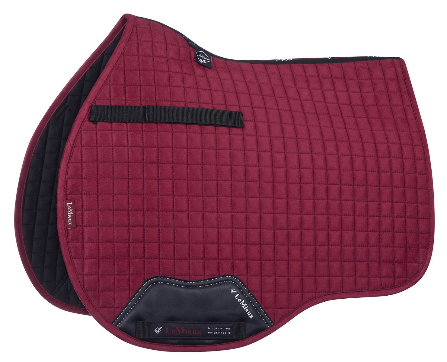 LeMieux ProSport GP Suede Square Saddle Pad-Numnahs & Saddle Pads-Eland Lodge