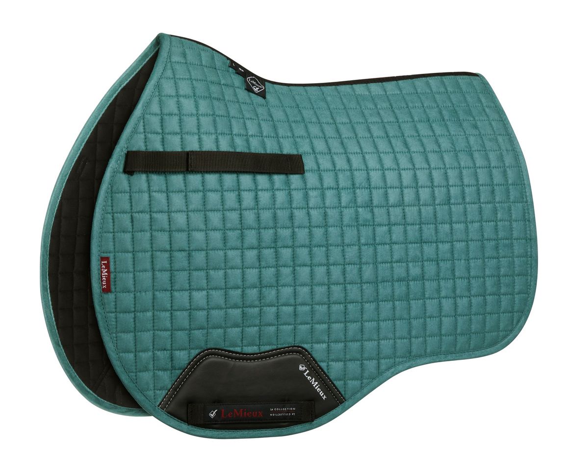 LeMieux ProSport GP Suede Square Saddle Pad-Numnahs & Saddle Pads-Eland Lodge