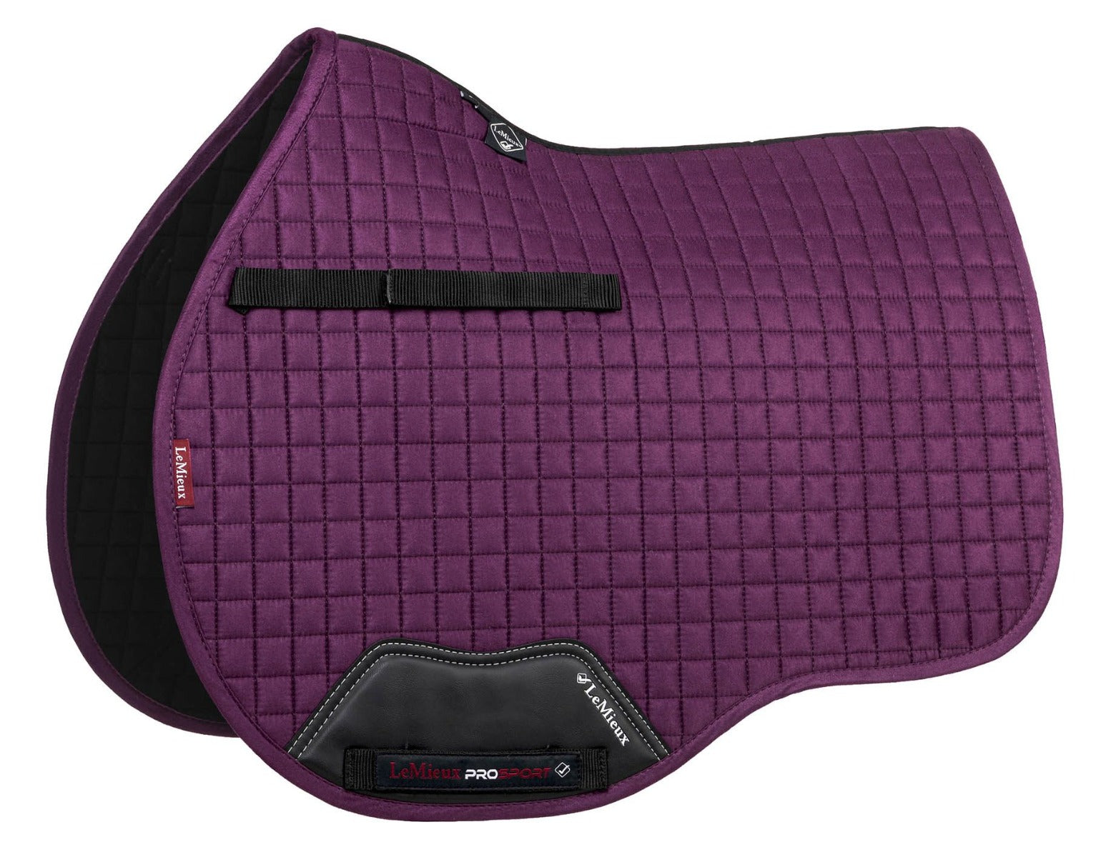 LeMieux ProSport GP Suede Square Saddle Pad-Numnahs & Saddle Pads-Eland Lodge