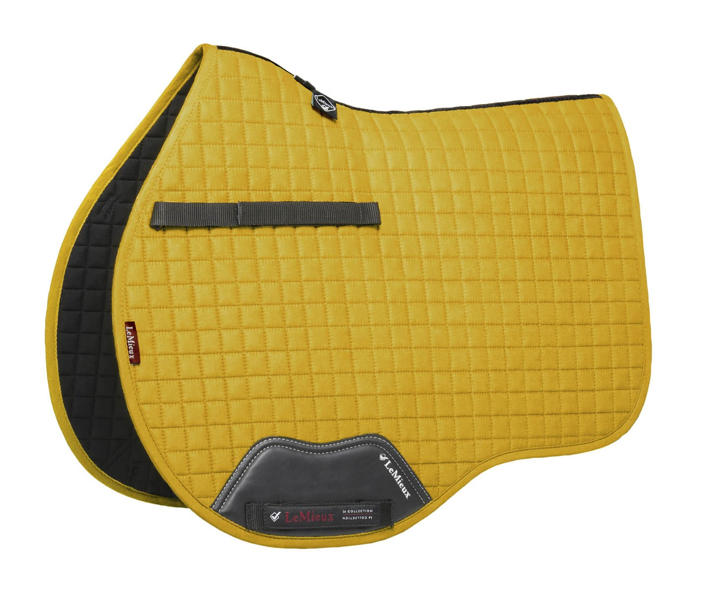 LeMieux ProSport GP Suede Square Saddle Pad-Numnahs & Saddle Pads-Eland Lodge