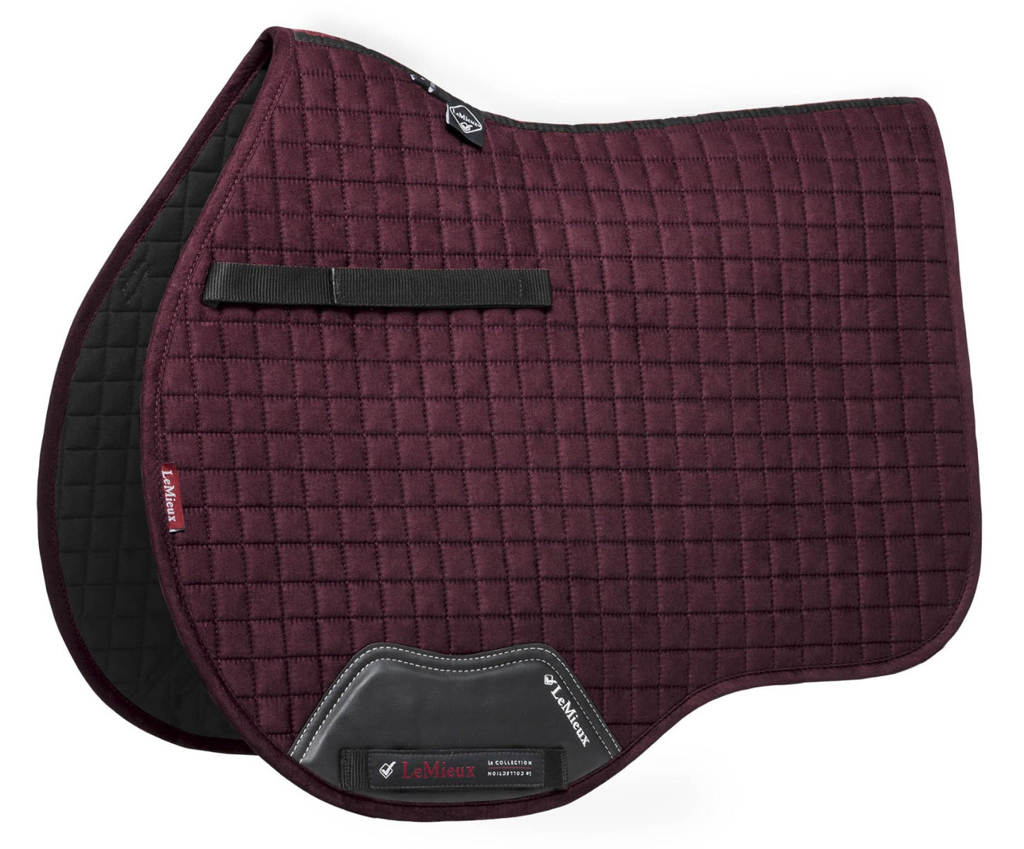 LeMieux ProSport GP Suede Square Saddle Pad-Numnahs & Saddle Pads-Eland Lodge