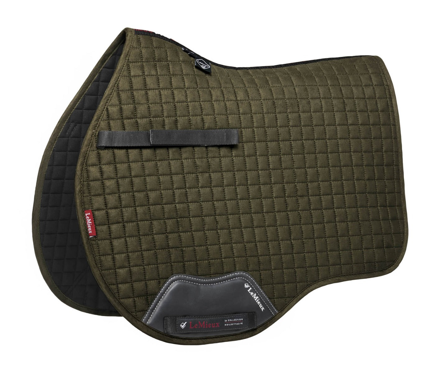 LeMieux ProSport GP Suede Square Saddle Pad-Numnahs & Saddle Pads-Eland Lodge