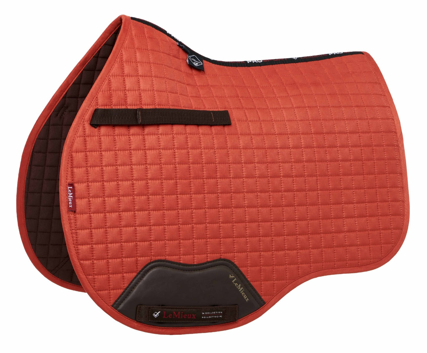 LeMieux ProSport GP Suede Square Saddle Pad-Numnahs & Saddle Pads-Eland Lodge