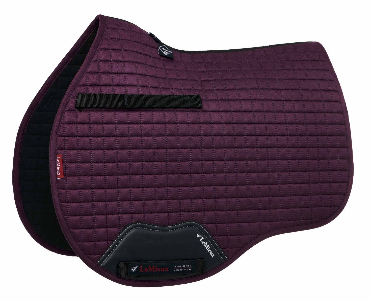LeMieux ProSport GP Suede Square Saddle Pad-Numnahs & Saddle Pads-Eland Lodge