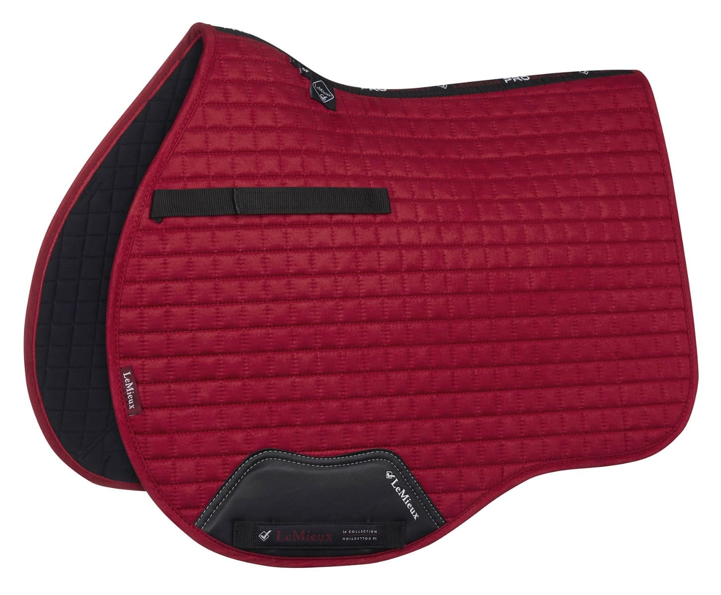 LeMieux ProSport GP Suede Square Saddle Pad-Numnahs & Saddle Pads-Eland Lodge